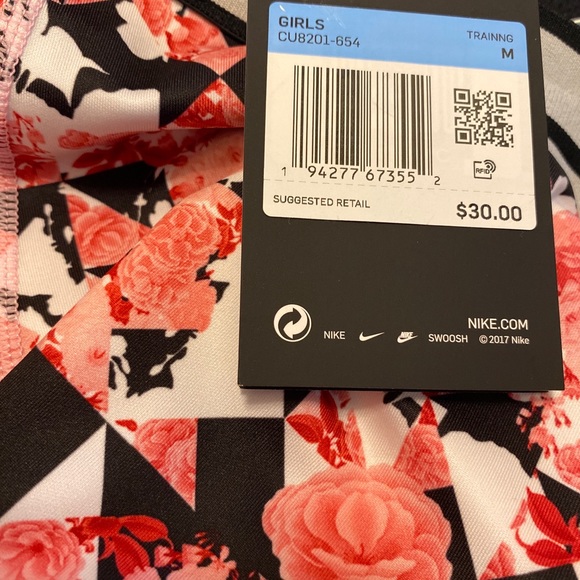 Nike Pro Big Girl's Boy Shorts Size Medium - Picture 5 of 5